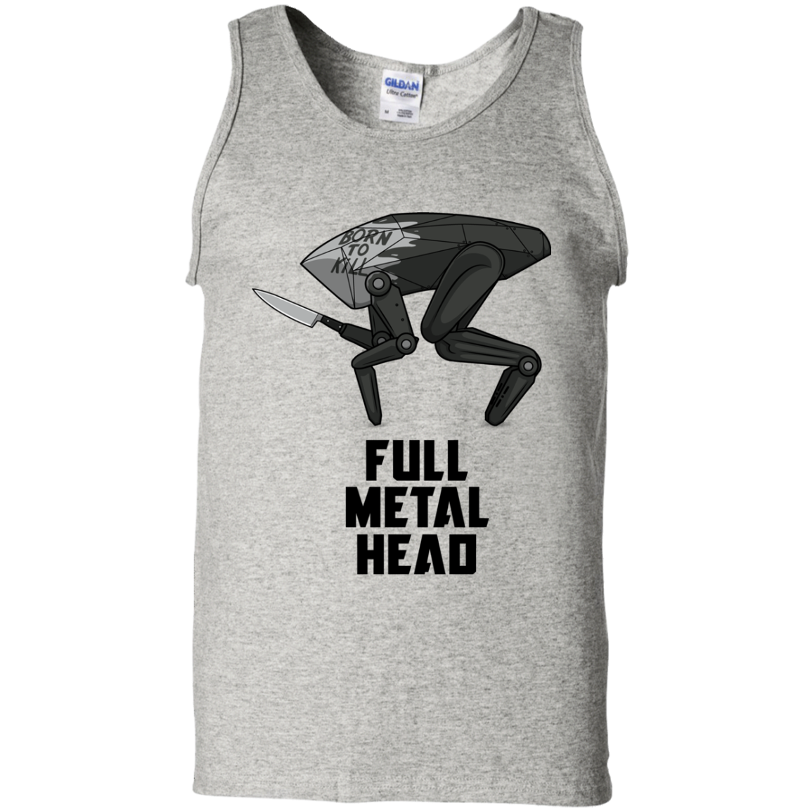 Full Metal Head Men's Tank Top