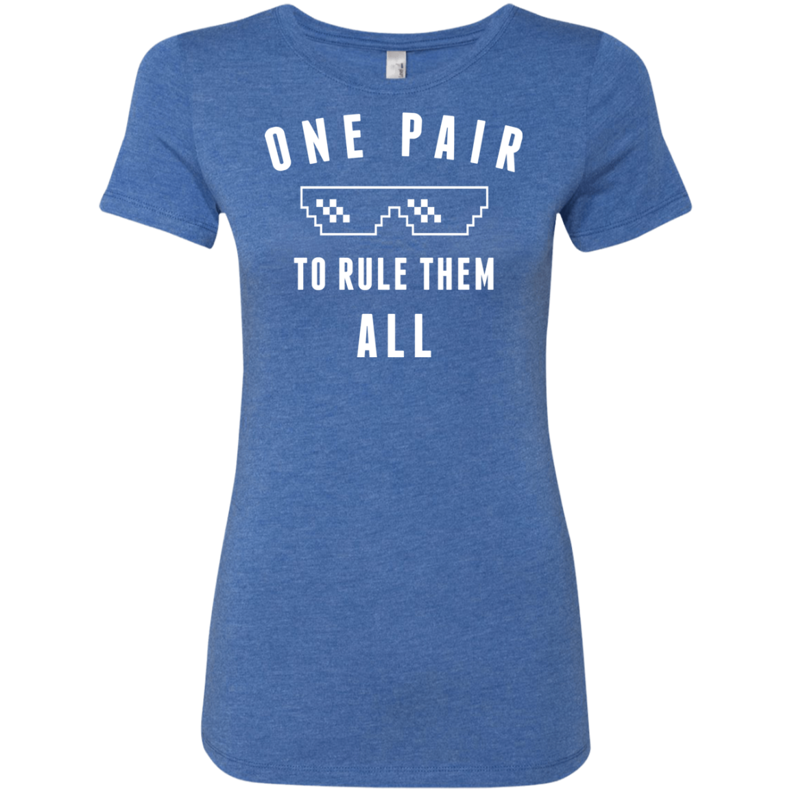 One pair Women's Triblend T-Shirt