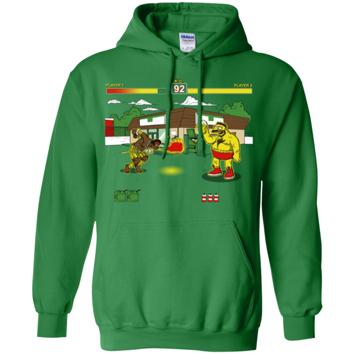 Springfield Fighter Pullover Hoodie