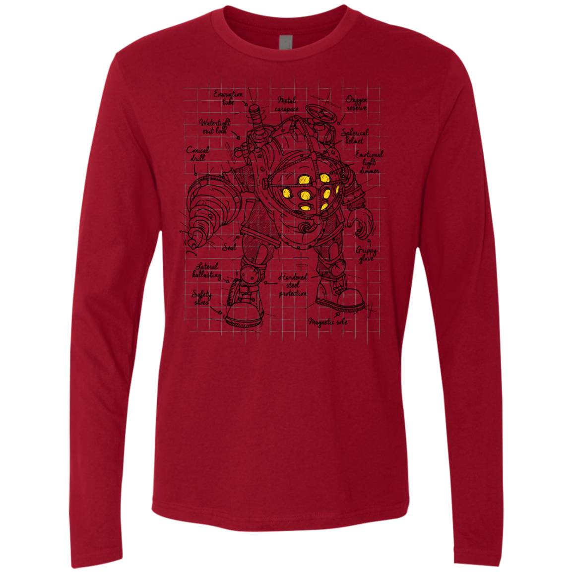 Big Daddy Plan Men's Premium Long Sleeve