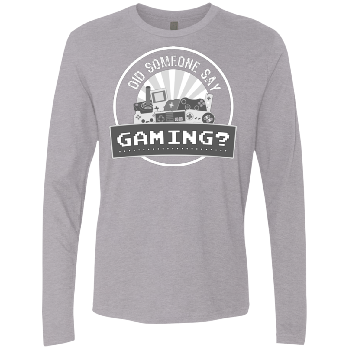 Someone Say Gaming Men's Premium Long Sleeve