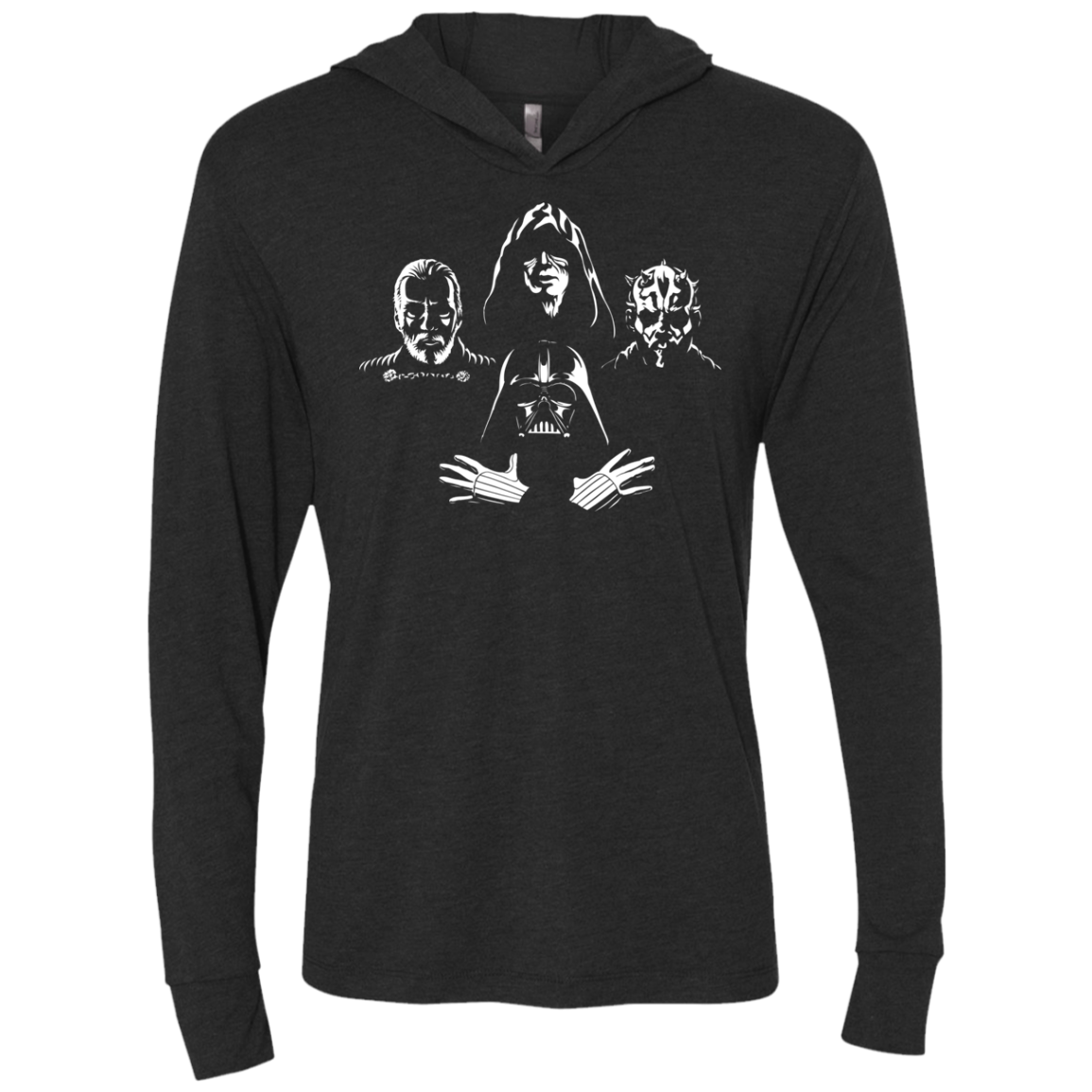 Bohemian Vengeance 2 Triblend Long Sleeve Hoodie Tee