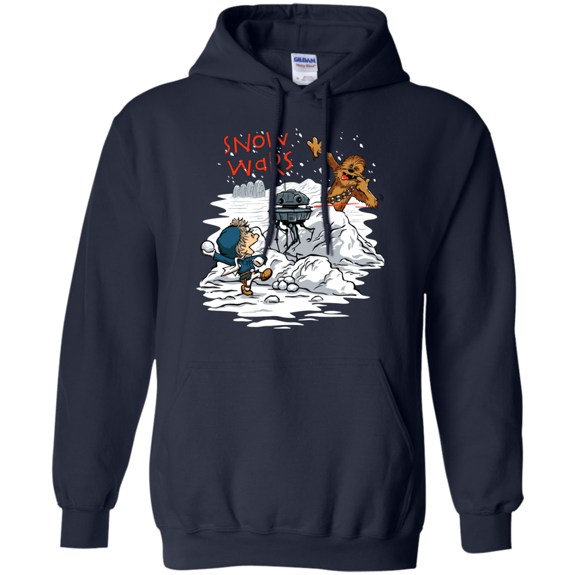 Snow Wars Pullover Hoodie