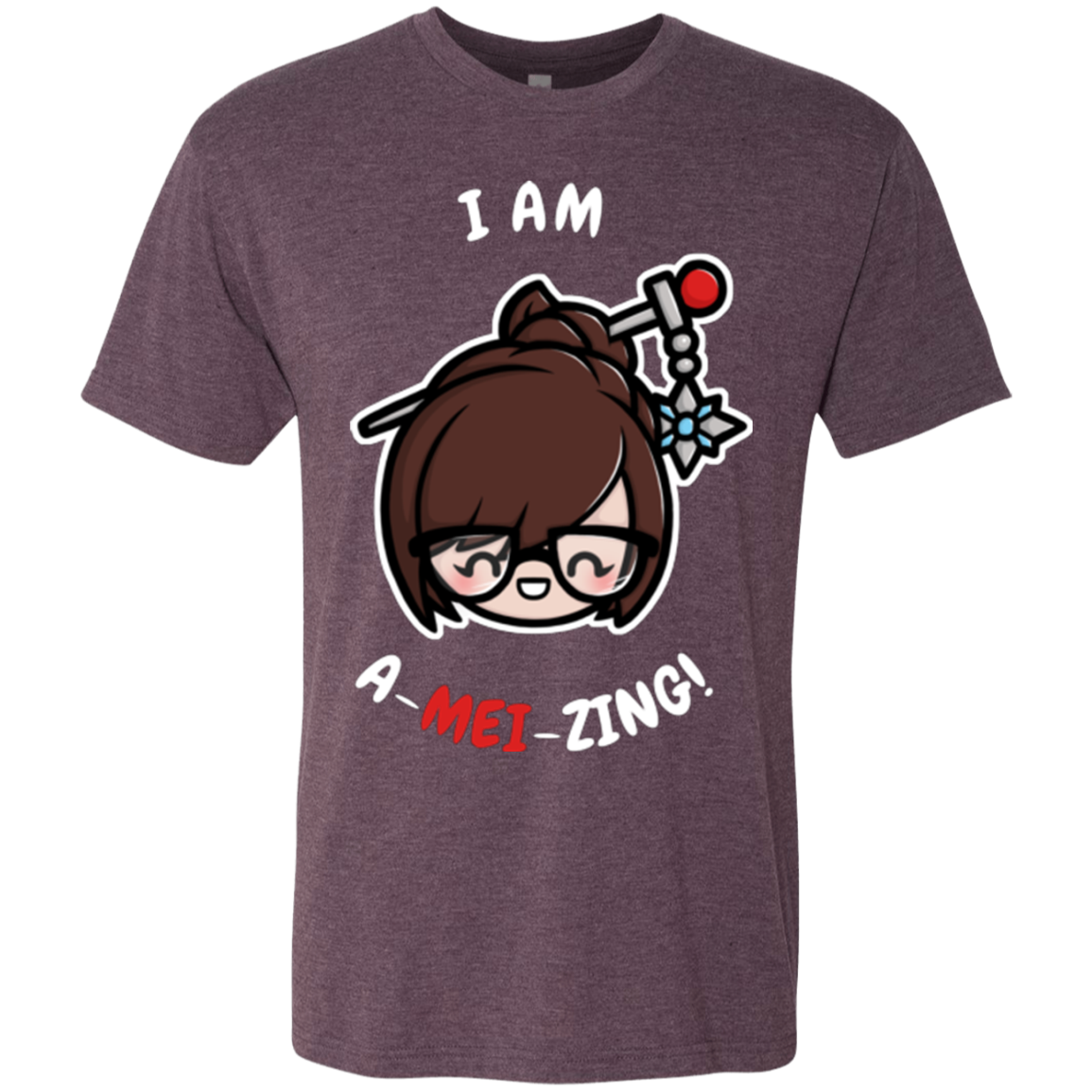 I Am A Mei Zing Men's Triblend T-Shirt