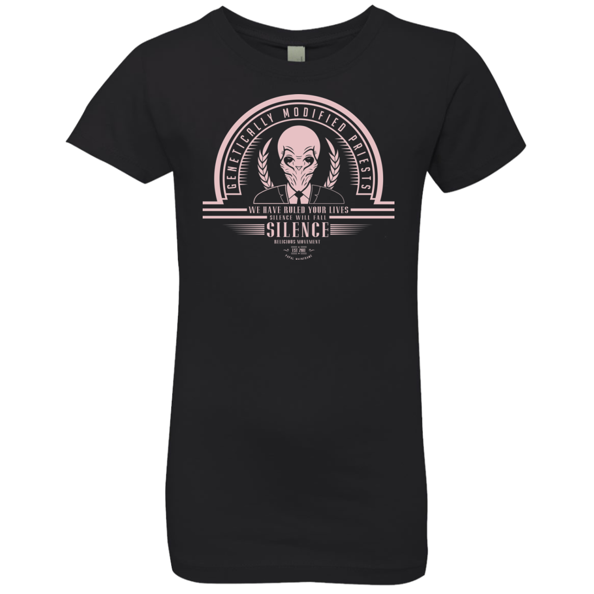 Who Villains Silence Girls Premium T-Shirt