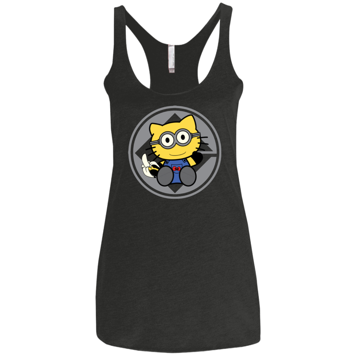 Hello Banana Women's Triblend Racerback Tank