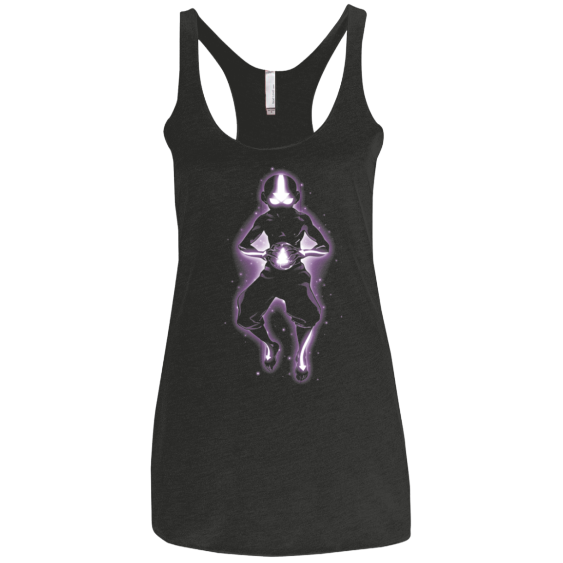 Pure Cosmic Energy Women's Triblend Racerback Tank