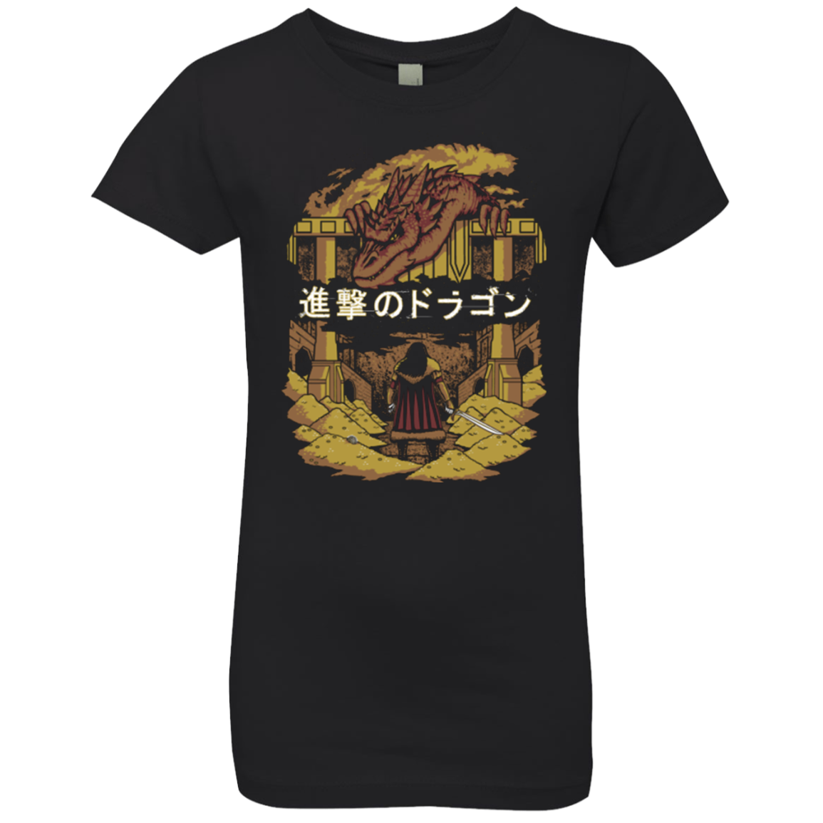 Attack on Dragon Girls Premium T-Shirt