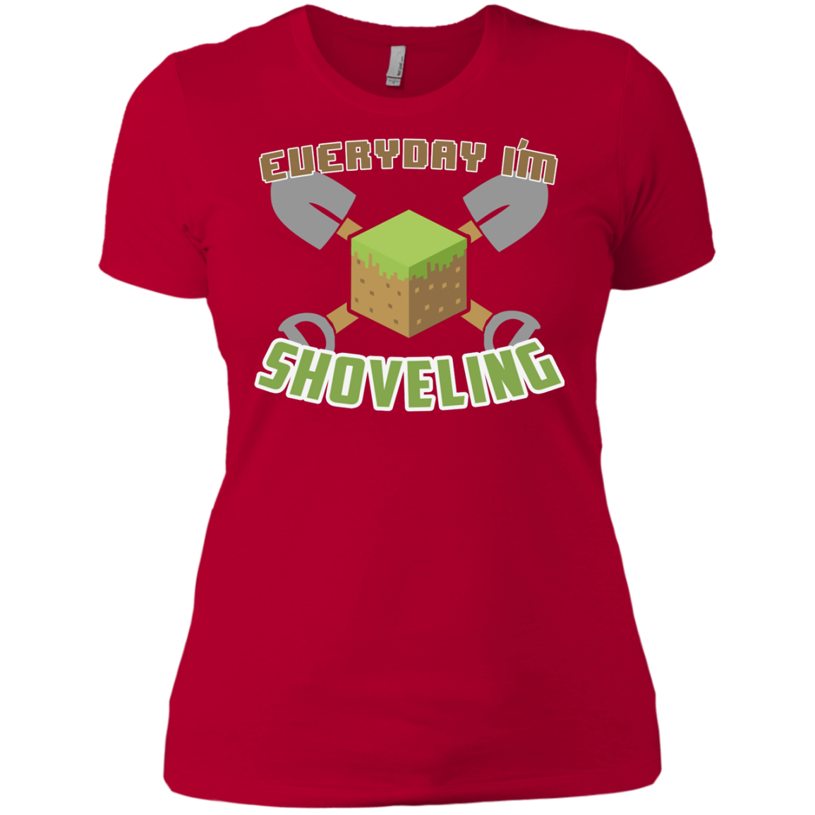 Everyday Shoveling Women's Premium T-Shirt