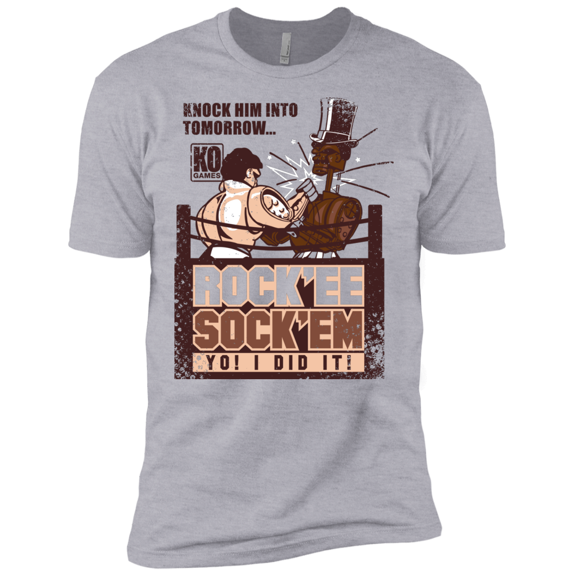 Rockee Sockem Men's Premium T-Shirt