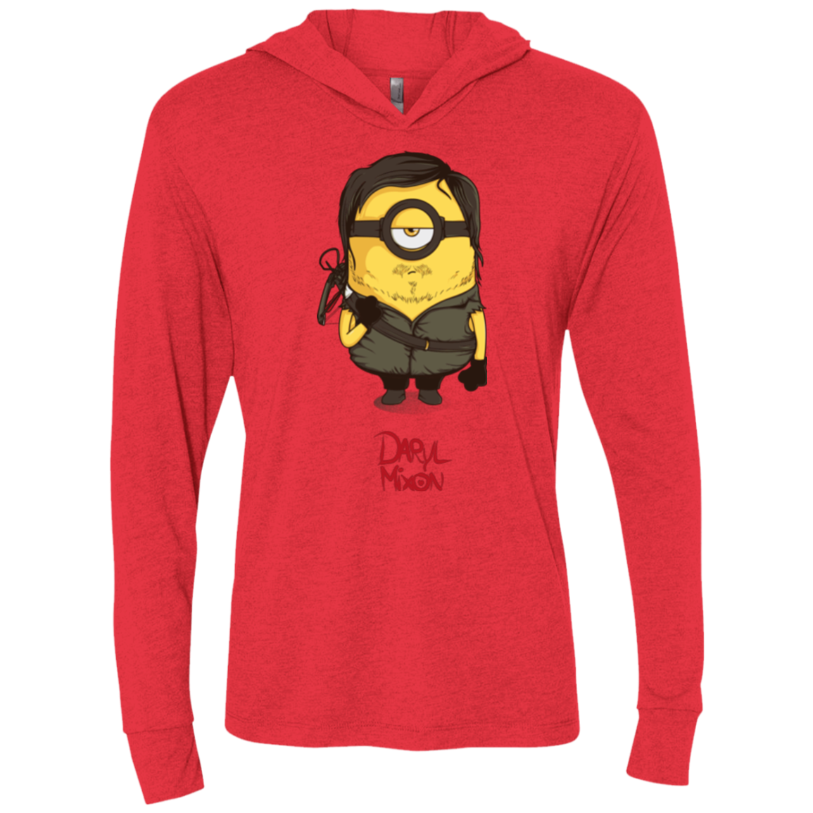 Daryl Mixon Triblend Long Sleeve Hoodie Tee