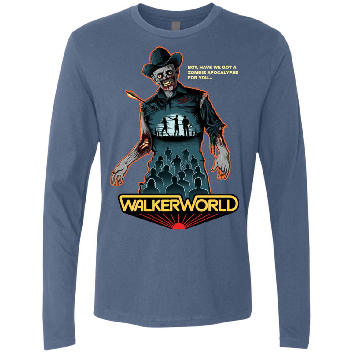 Walker World Men's Premium Long Sleeve
