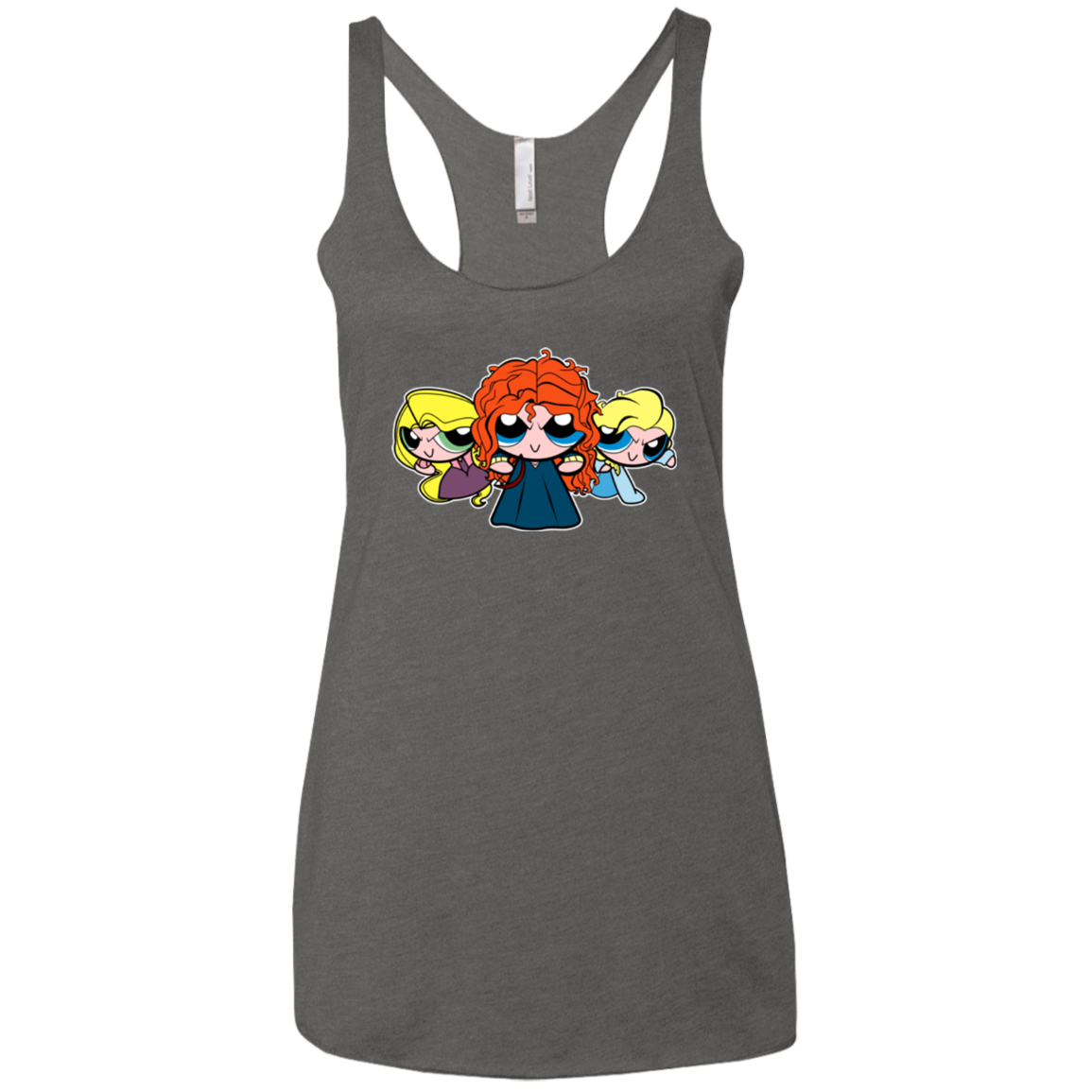 Princess Puff Girls2 Women's Triblend Racerback Tank