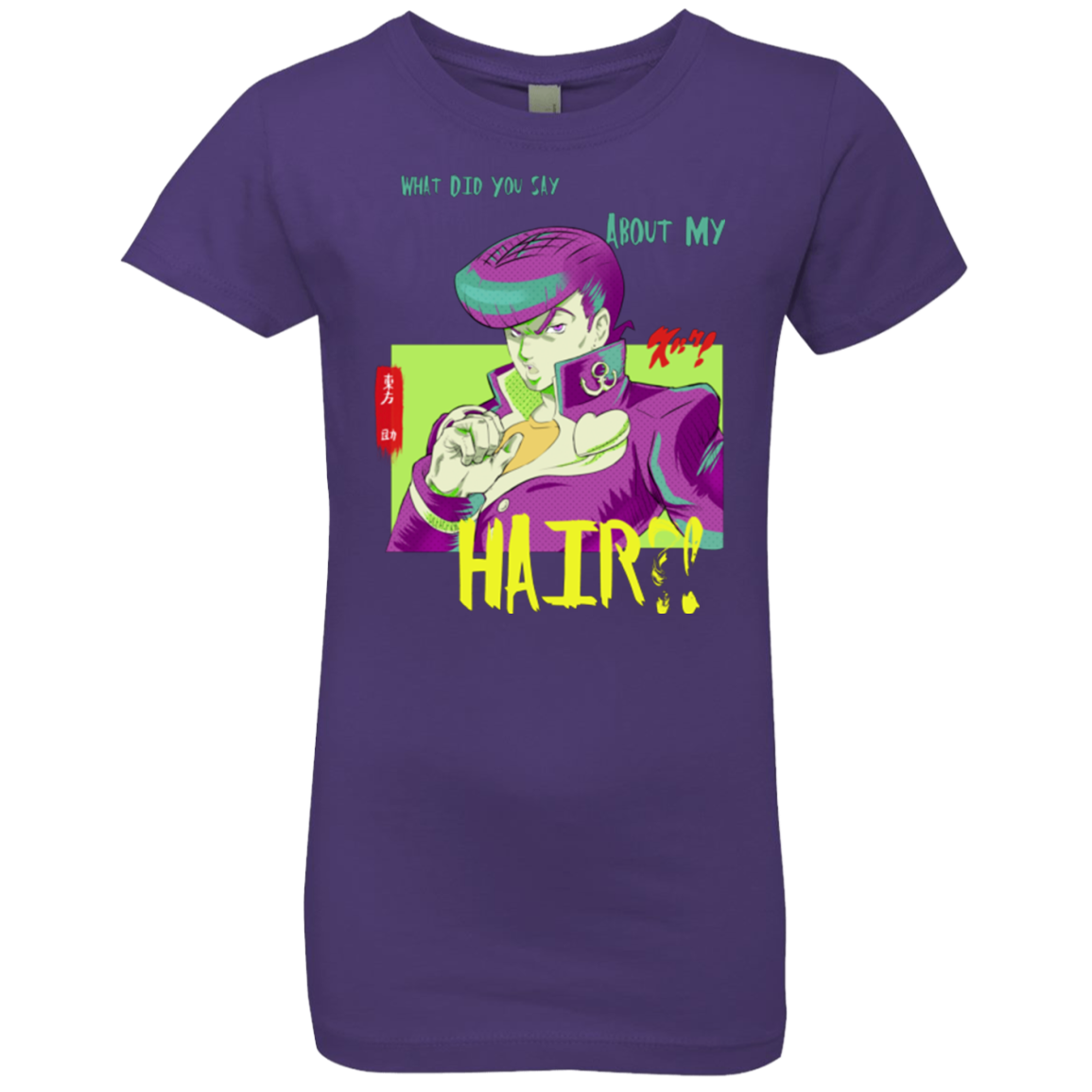 Jojo Josuke Bizarre Adventure Girls Premium T-Shirt