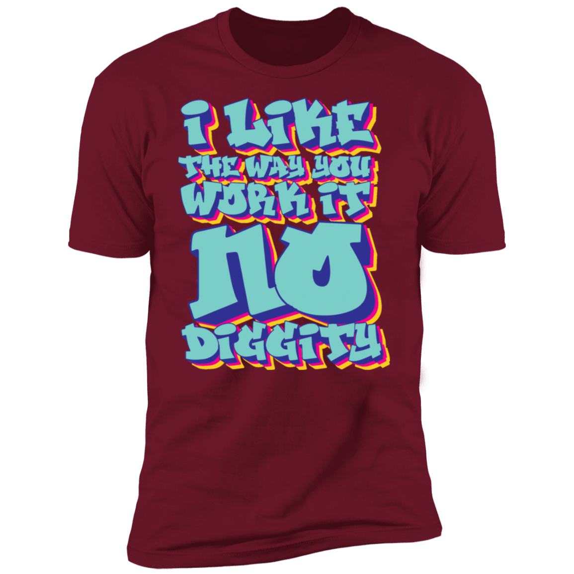 No Diggity Men's Premium T-Shirt