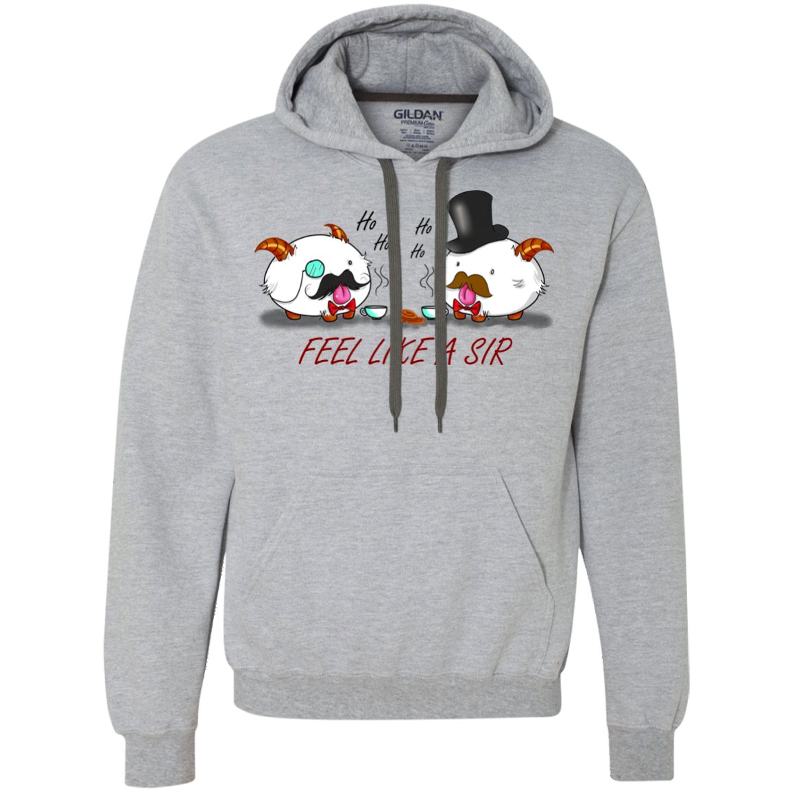 Poros like a sir Premium Fleece Hoodie