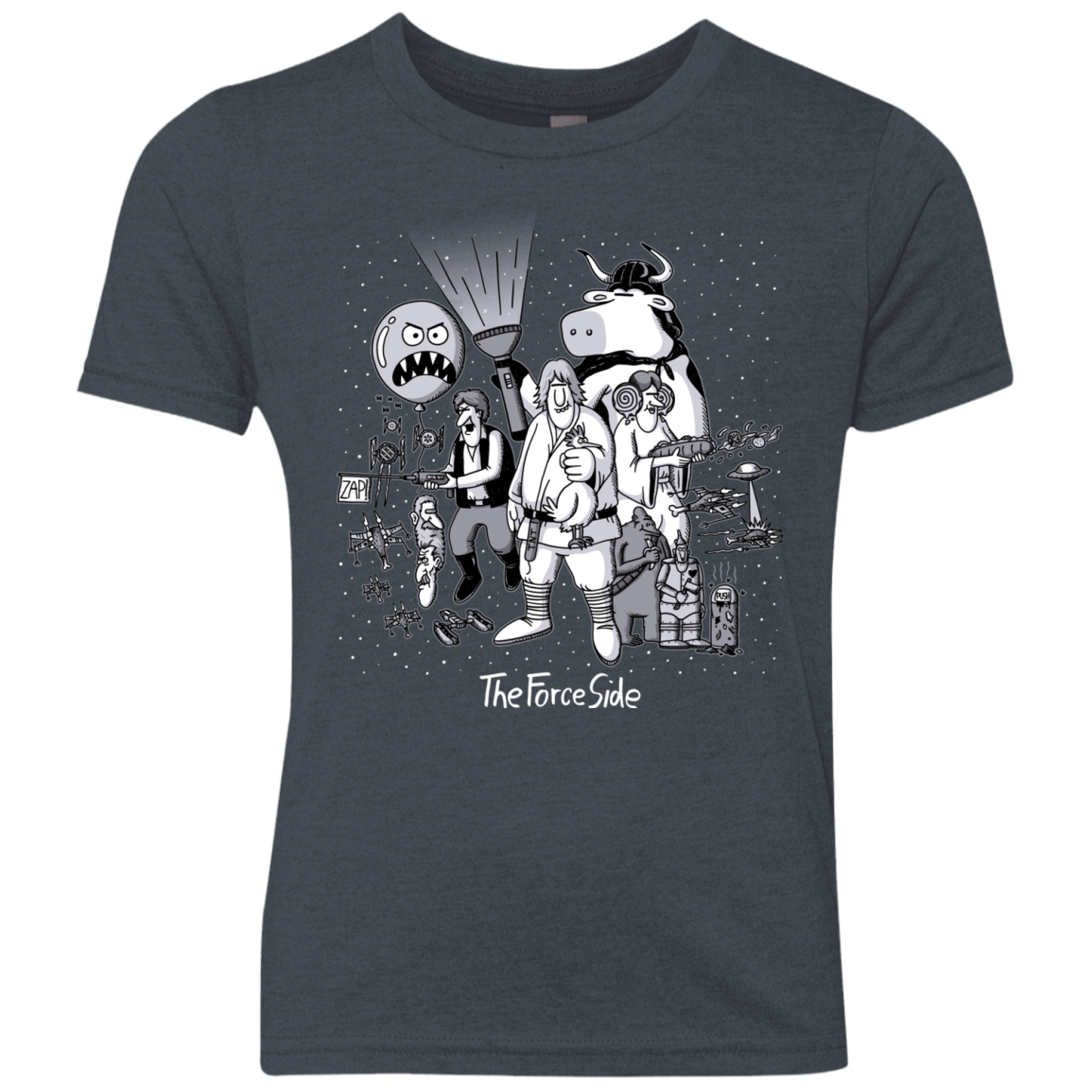 The Force Side Youth Triblend T-Shirt