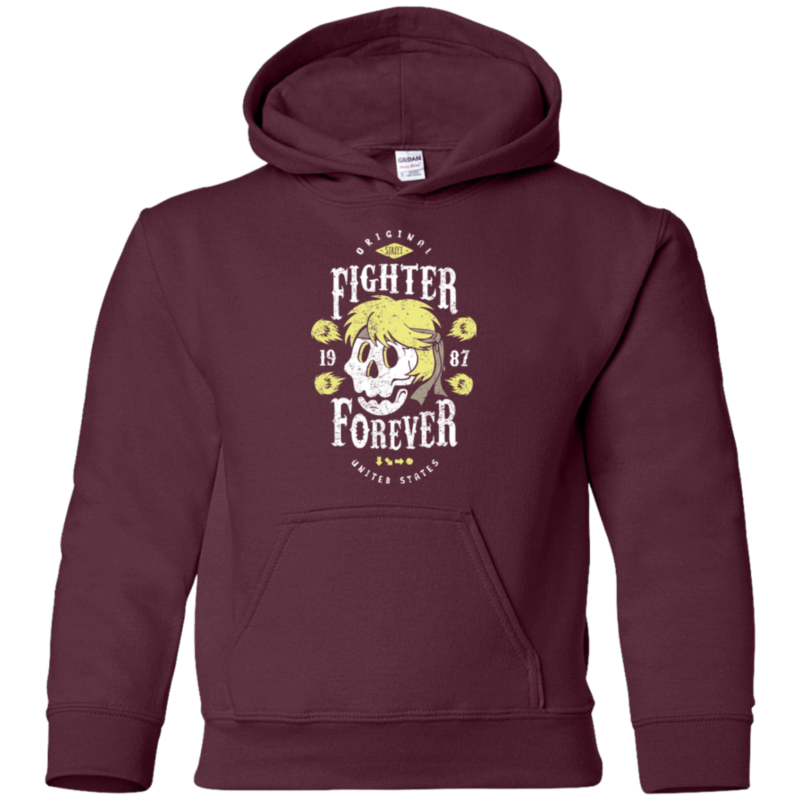 Fighter Forever Ken Youth Hoodie