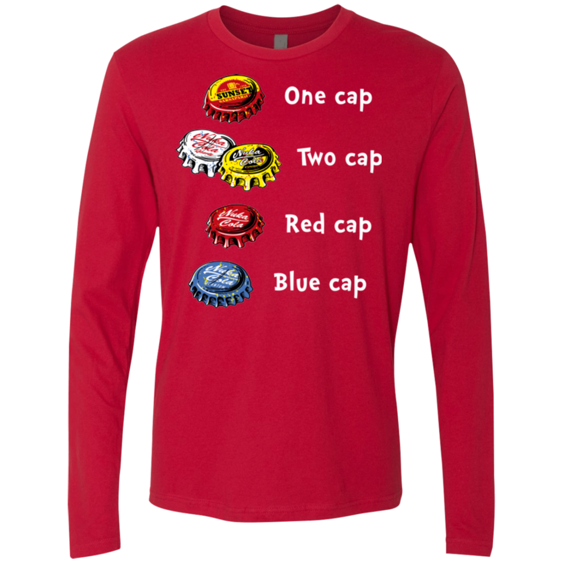 Bottle Caps Fever Men's Premium Long Sleeve