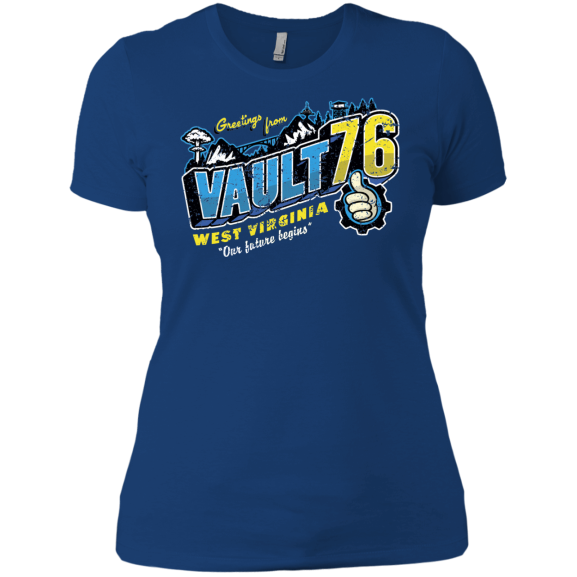 Greetings from WV Vault Women's Premium T-Shirt