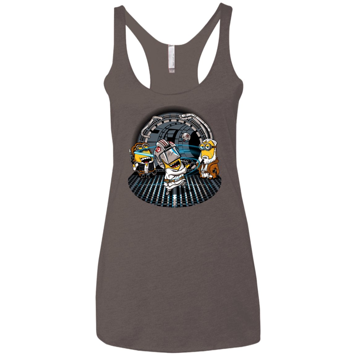 Despicable Training Women's Triblend Racerback Tank