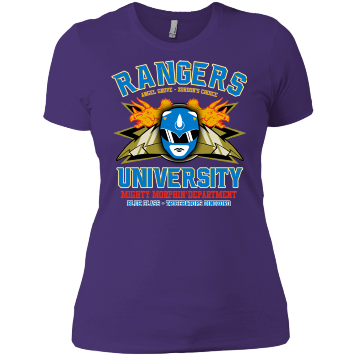 Rangers U Blue Ranger Women's Premium T-Shirt