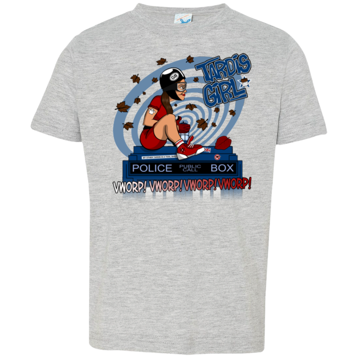 Tardis Girl Toddler Premium T-Shirt