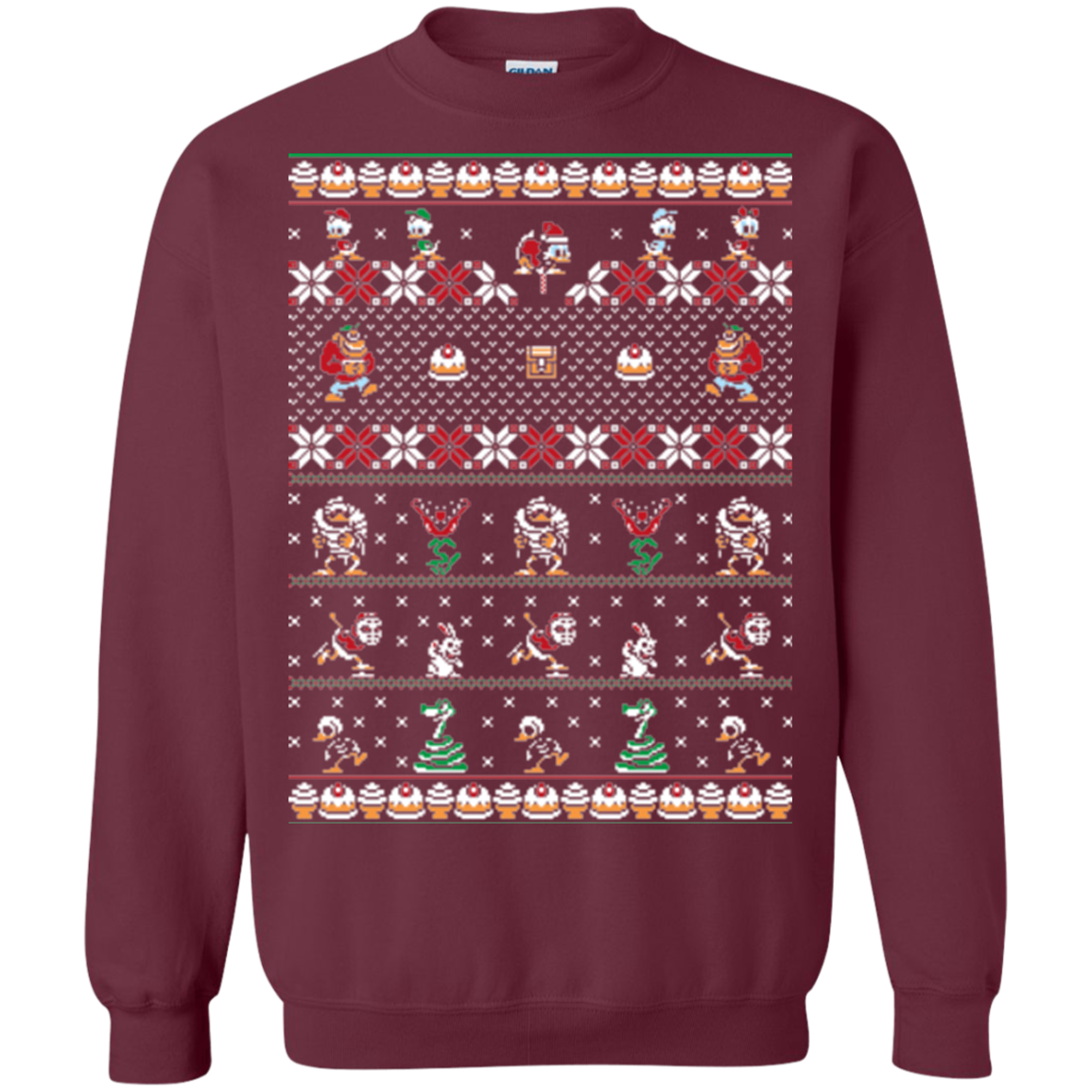 Merry Christmas Uncle Scrooge Crewneck Sweatshirt