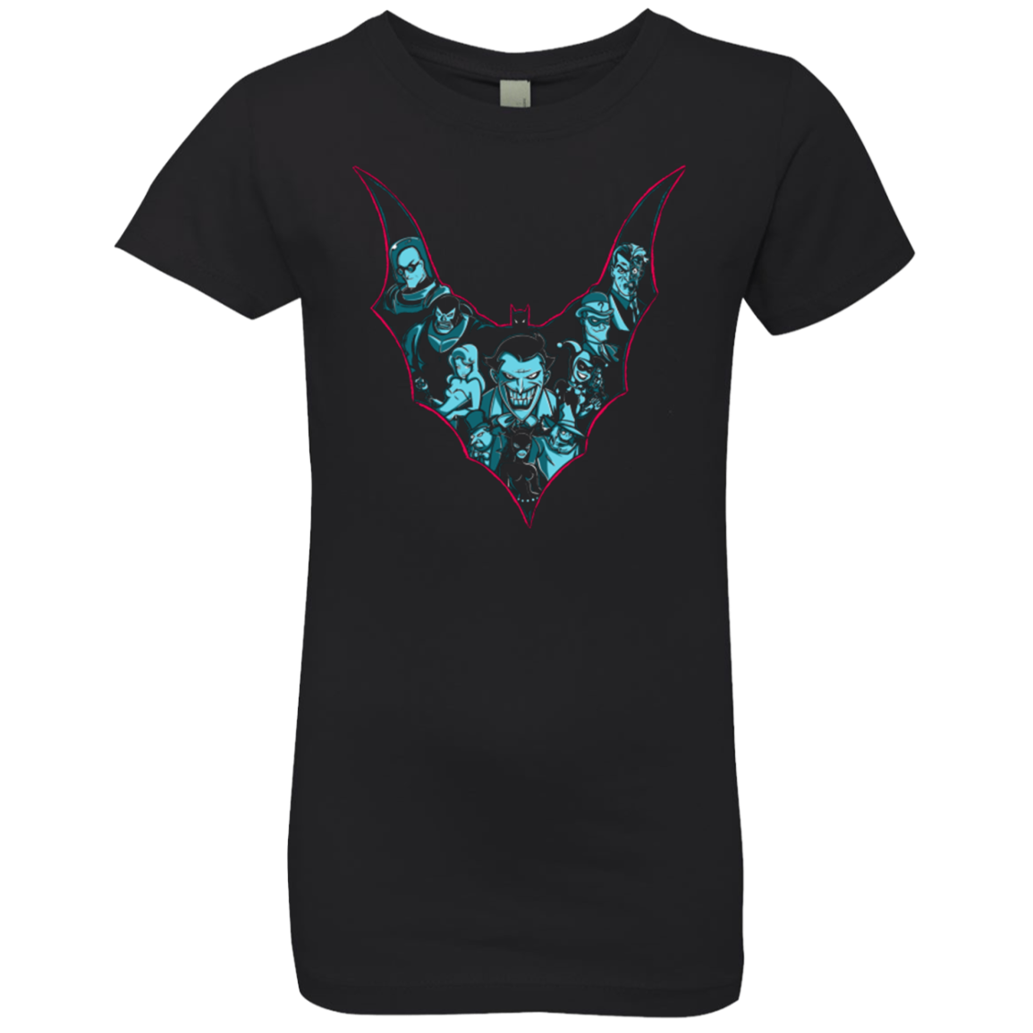 VILLAINS SHADOWS Girls Premium T-Shirt