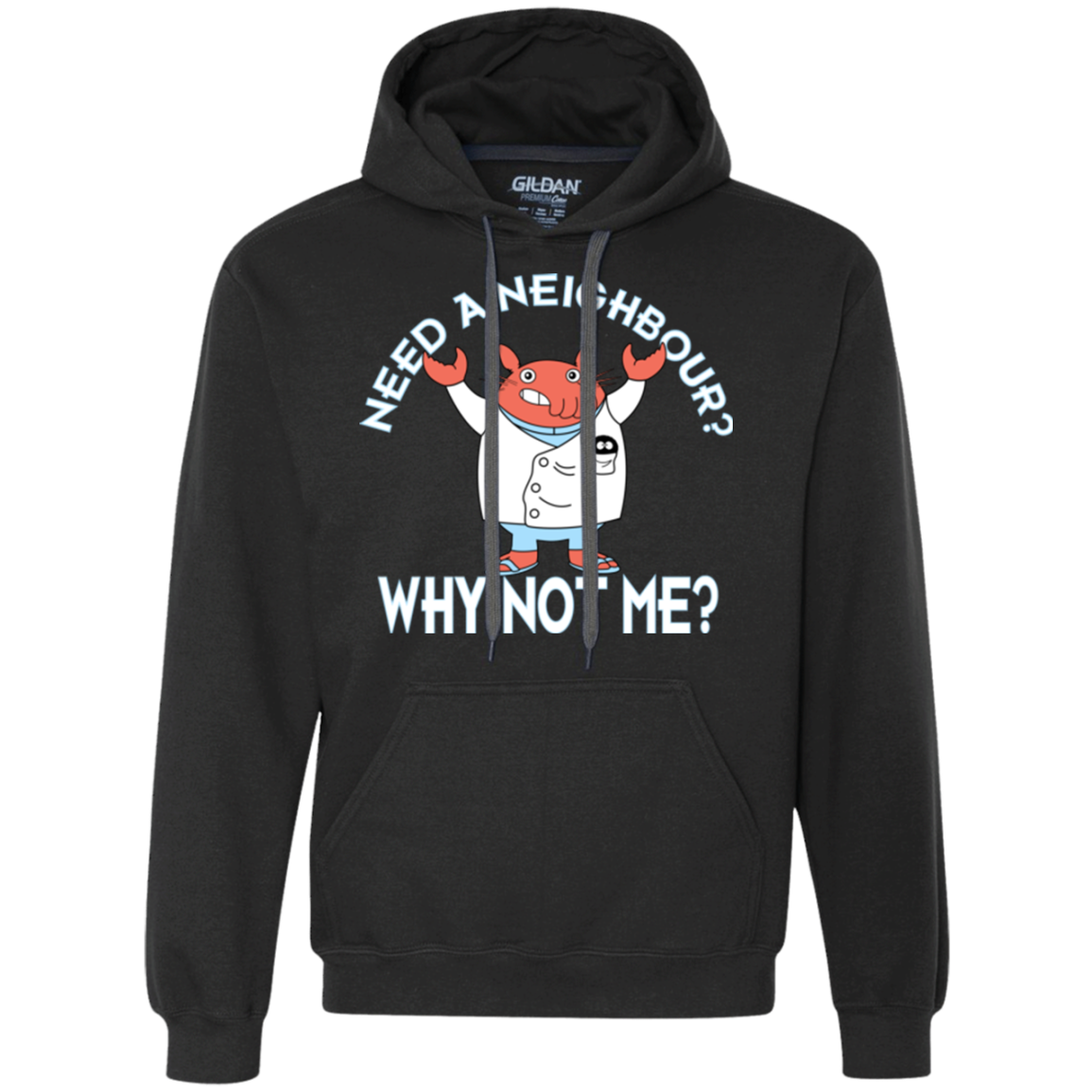 Why not me Premium Fleece Hoodie
