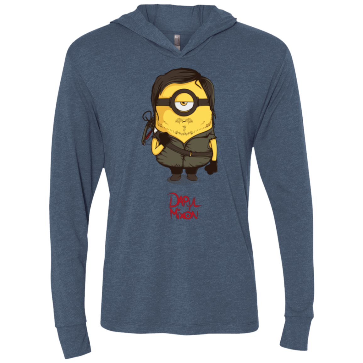 Daryl Mixon Triblend Long Sleeve Hoodie Tee