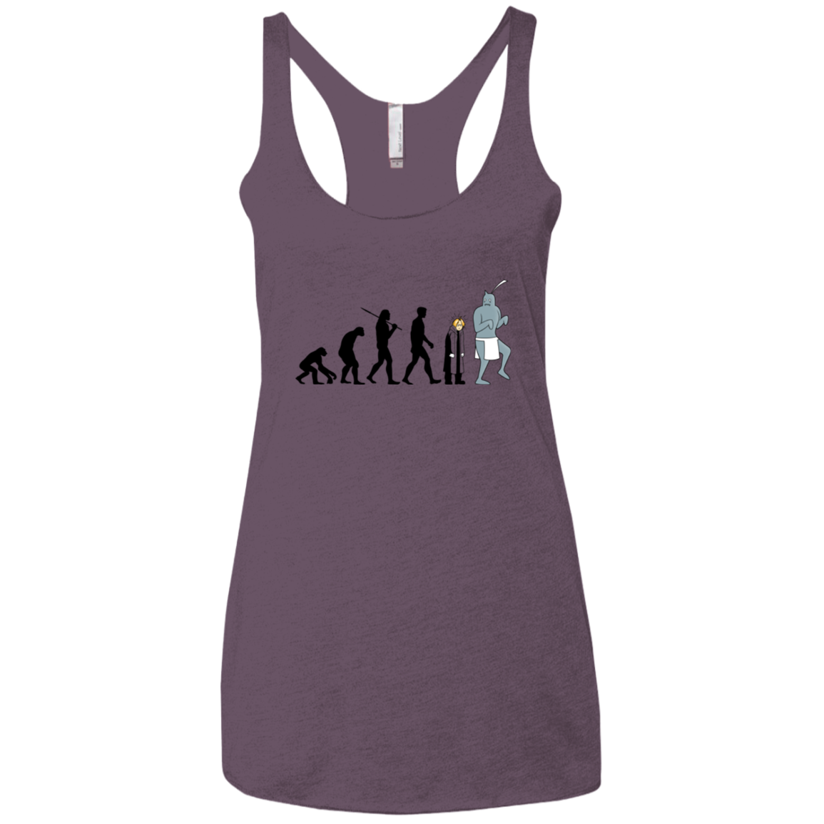 Don't Call Me Shorty Women's Triblend Racerback Tank