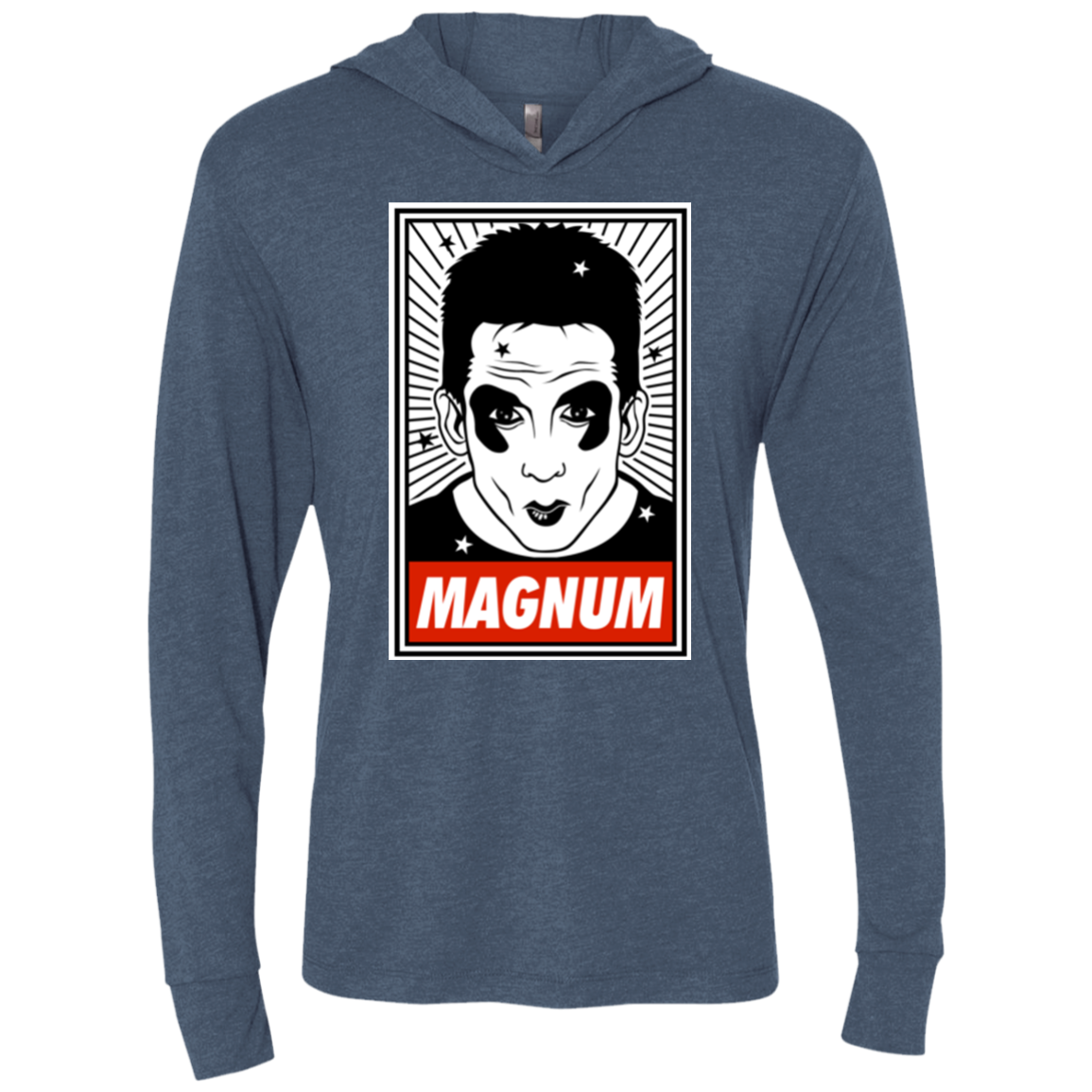 Ridiculously good looking Triblend Long Sleeve Hoodie Tee