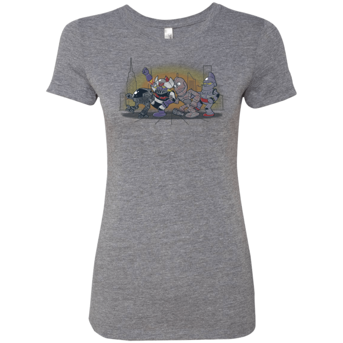 Where The Big Robots are Women's Triblend T-Shirt