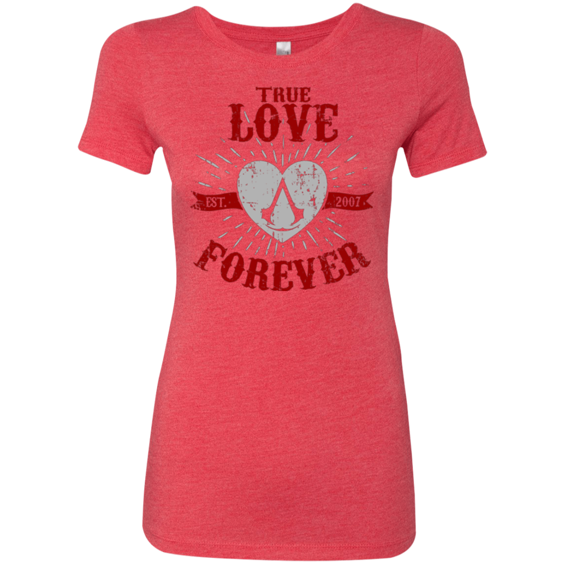 True Love Forever Assasin Women's Triblend T-Shirt