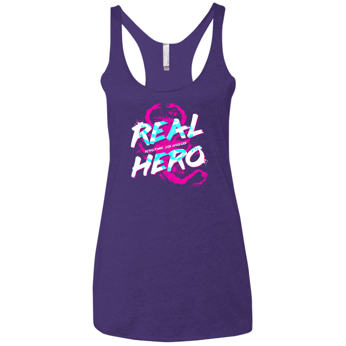 Real Hero Women's Triblend Racerback Tank