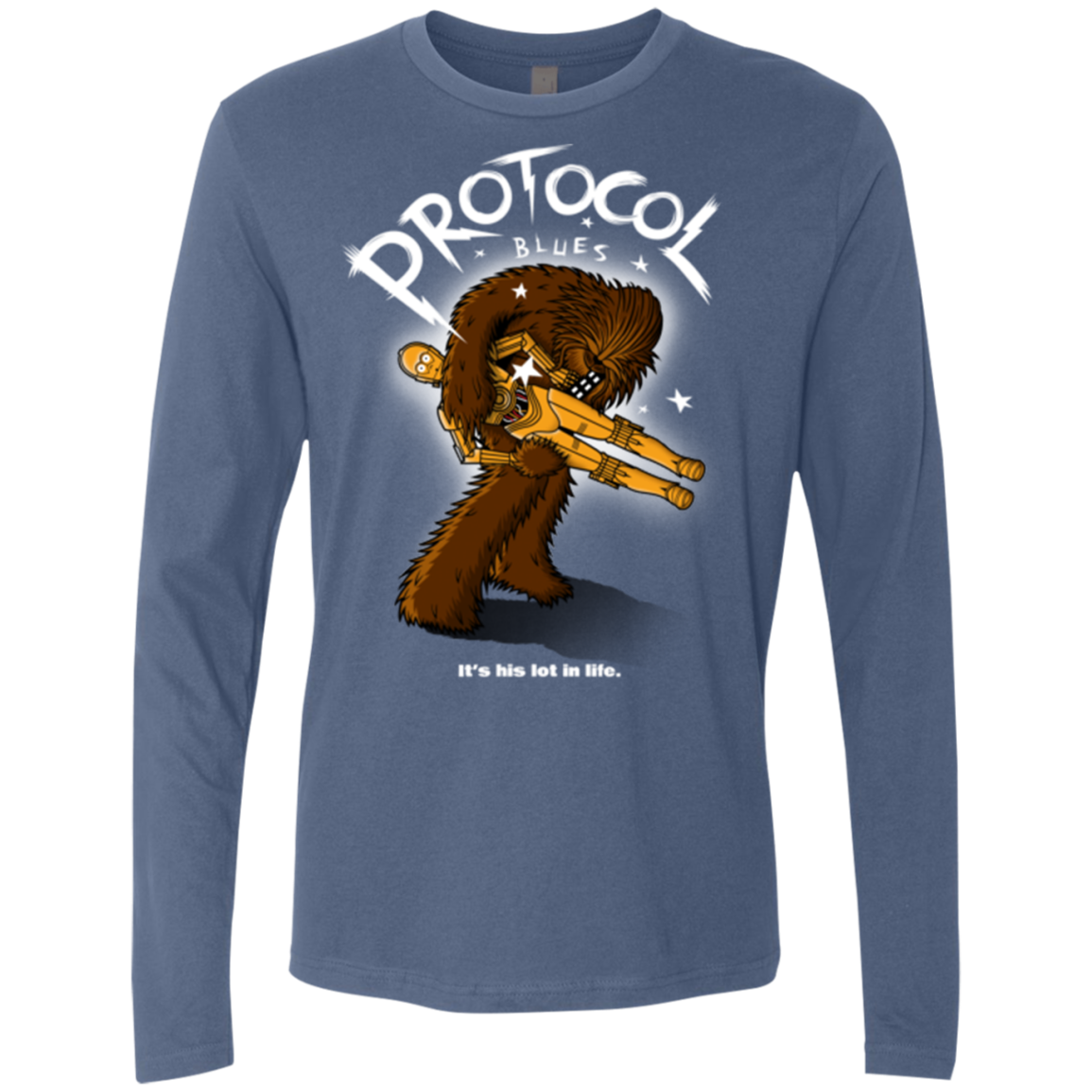 Protocol Blues Men's Premium Long Sleeve