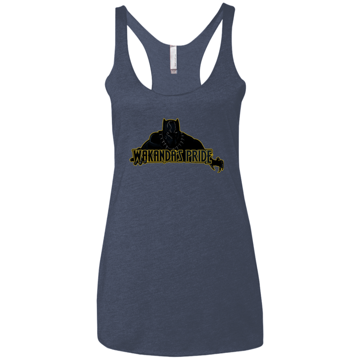 Wakandas Pride Women's Triblend Racerback Tank