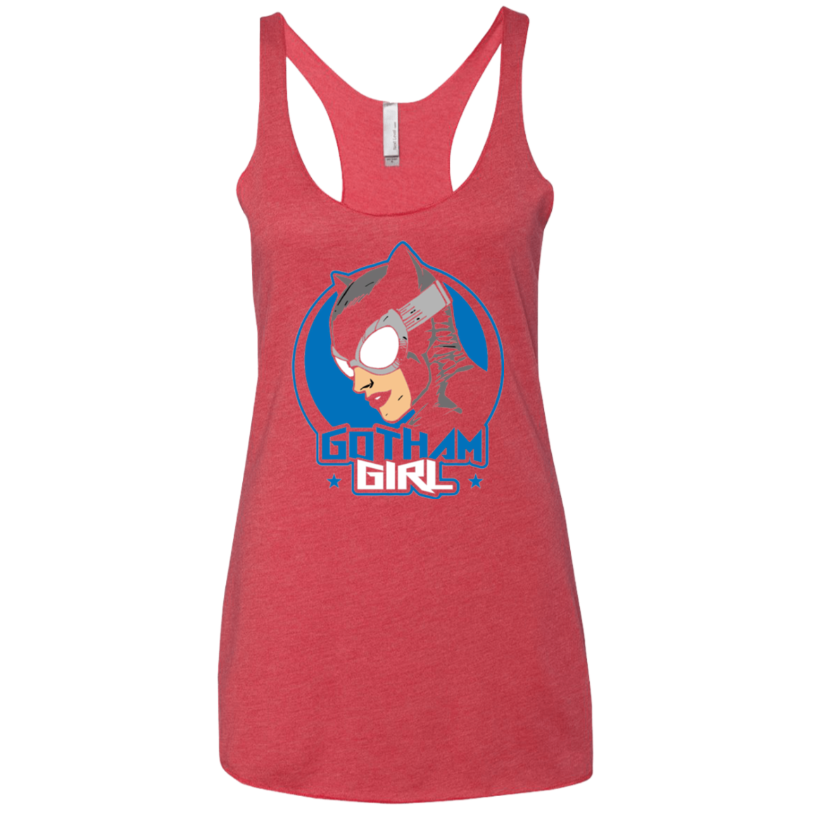 Gotham Girl Women's Triblend Racerback Tank