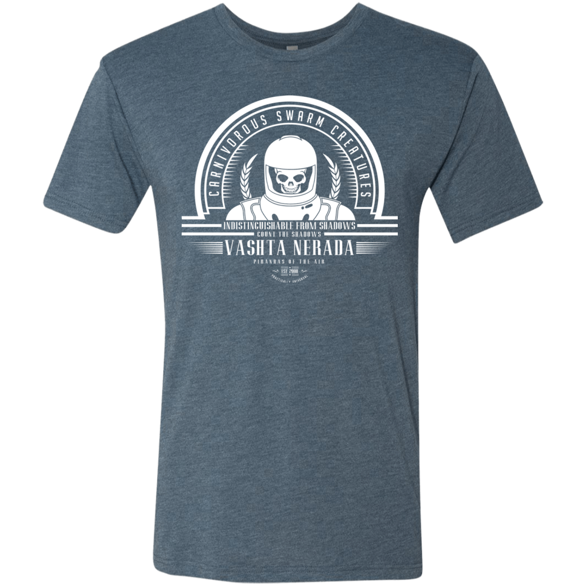 Who Villains Vashta Nerada Men's Triblend T-Shirt