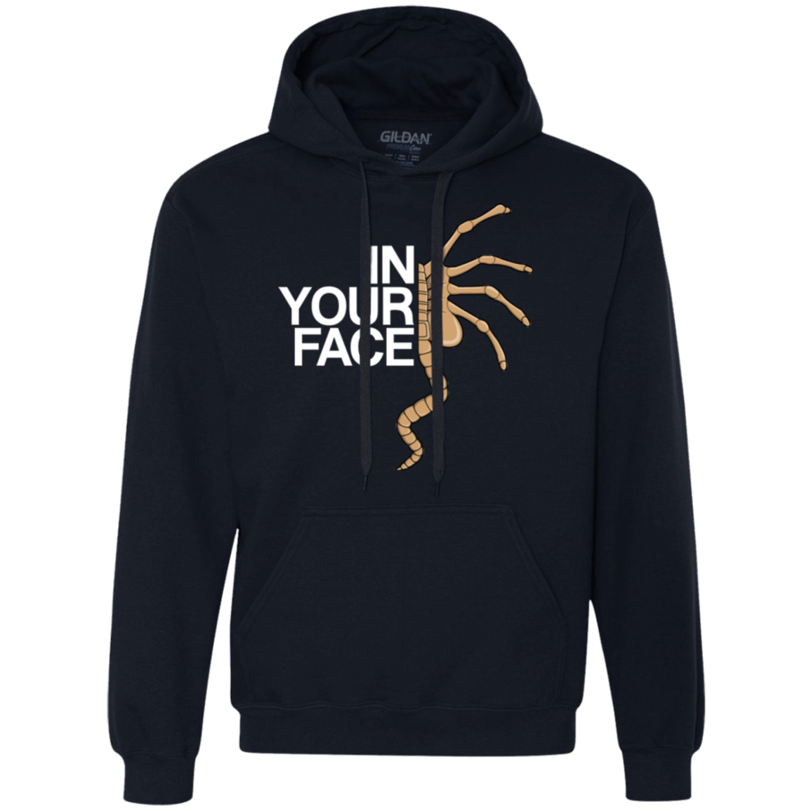 IN YOUR FACE Premium Fleece Hoodie