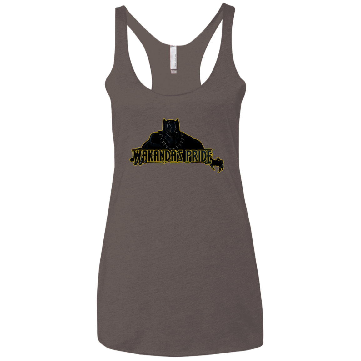 Wakandas Pride Women's Triblend Racerback Tank