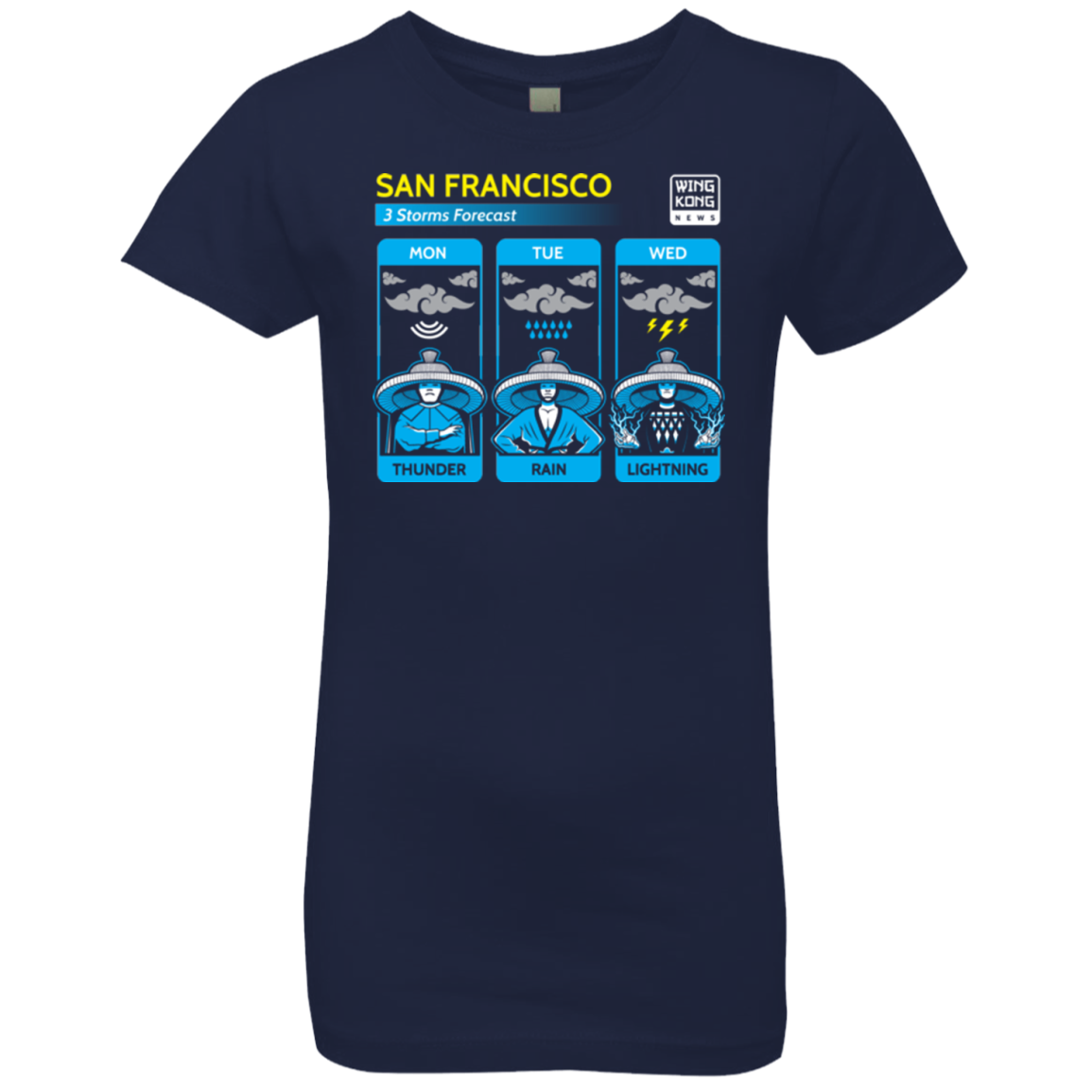 Three Storms Girls Premium T-Shirt