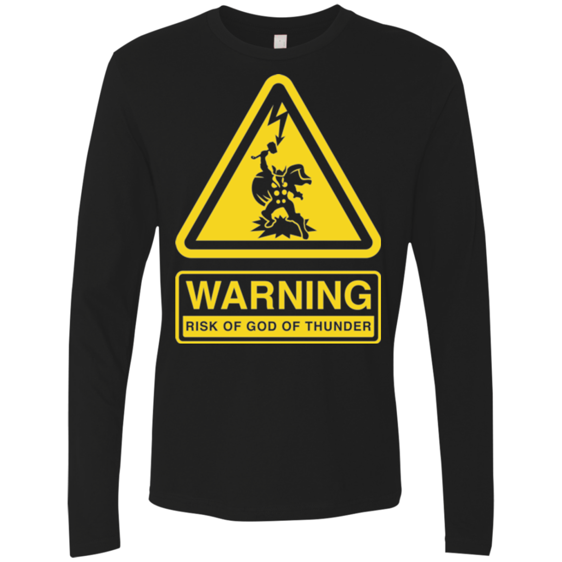 God of Thunder Men's Premium Long Sleeve