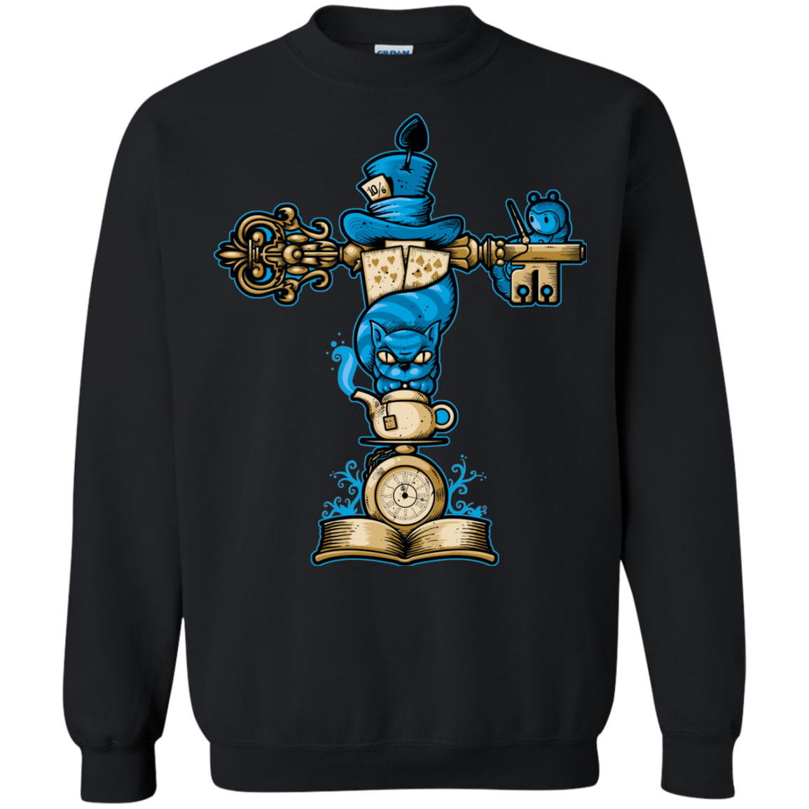 Wonderland Totem Crewneck Sweatshirt