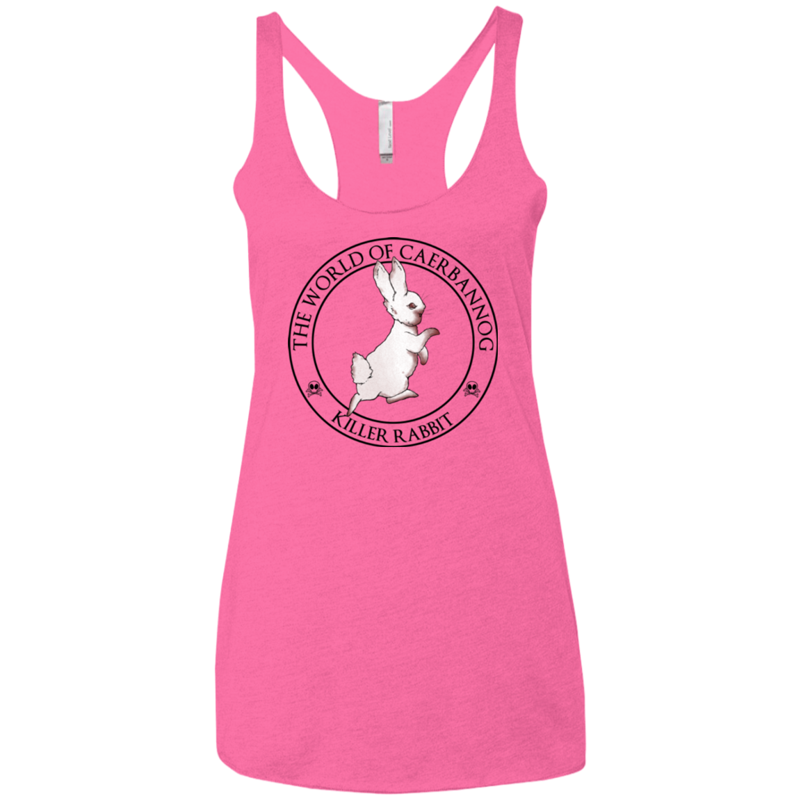 Killer Bunny Women's Triblend Racerback Tank