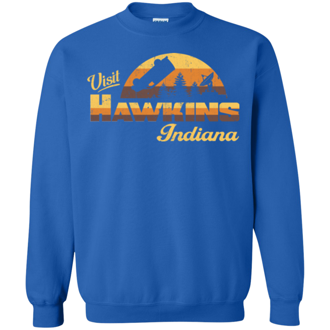 Visit Hawkins Crewneck Sweatshirt