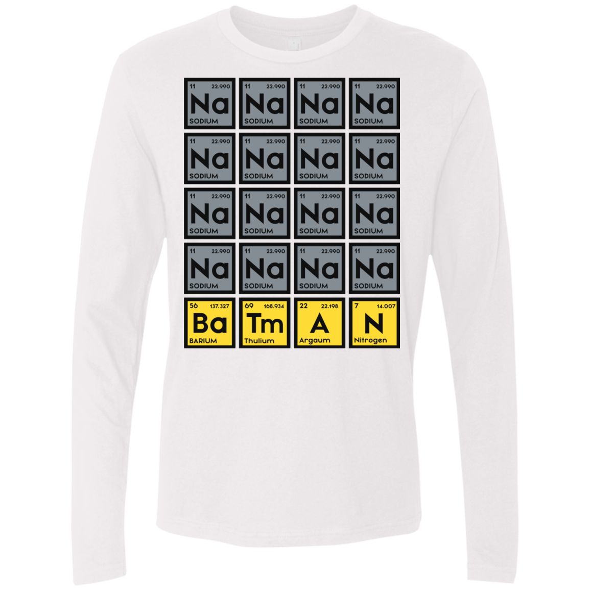 Batmanium Men's Premium Long Sleeve