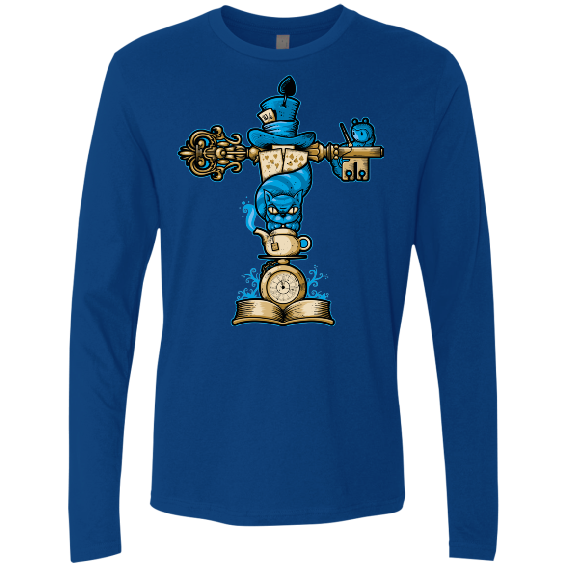 Wonderland Totem Men's Premium Long Sleeve