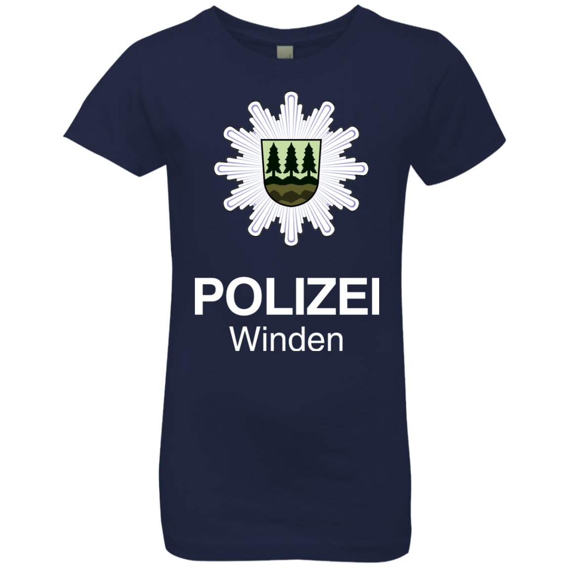 Winden Polizei Girls Premium T-Shirt